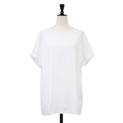 クルーネック 半袖 Tシャツ / カットソー ドルマンスリーブ ドロップショルダー コットン