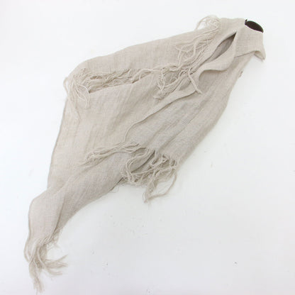 ミニバーキン ブライドル バケツM バスケット / かごバッグ ワンハンドル レザー リネン ハンドバッグ