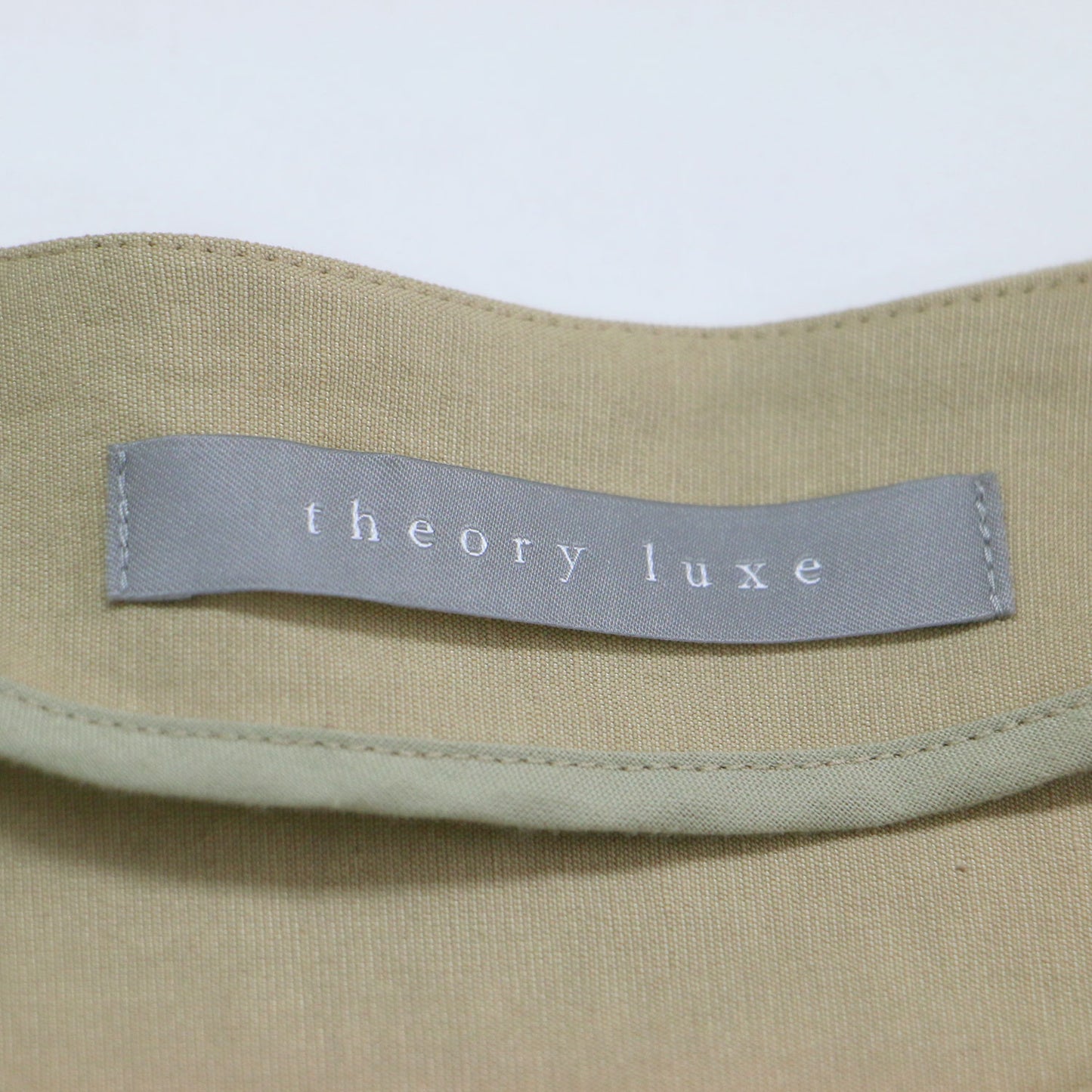 25春夏 ノーカラージャケット / Lush Linen Khloe Jacket 七分袖 ショート丈 クルーネック ボックスシルエット リネン