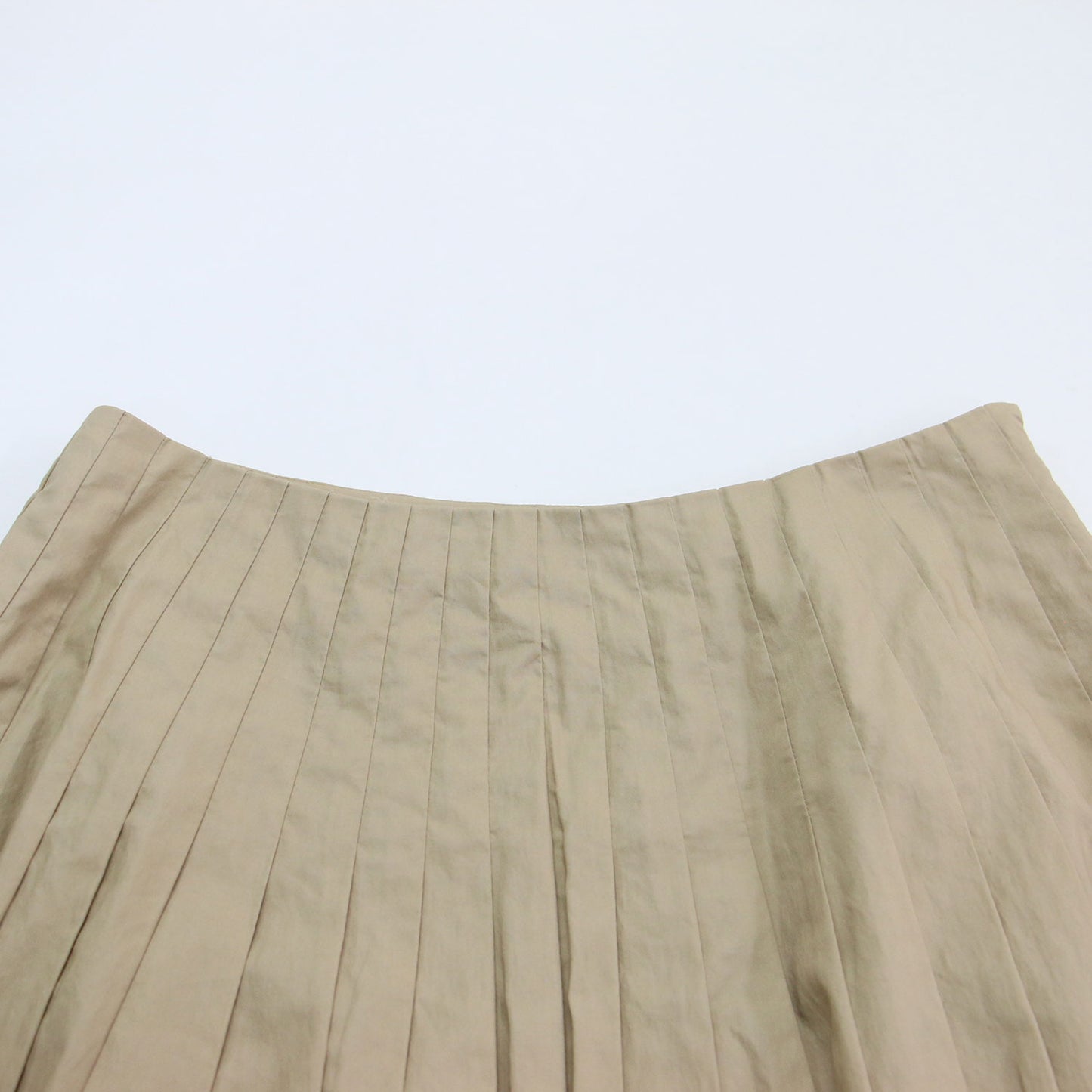 25秋冬 プリーツ ロングスカート / Bendom Pamy Skirt フレア タック タイプライター素材