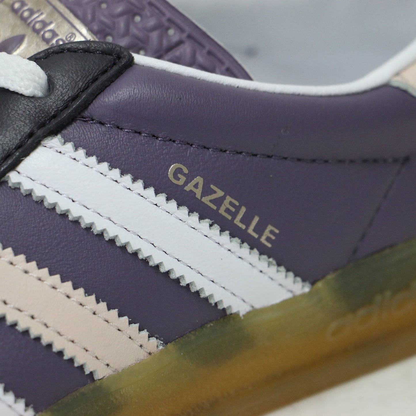 GAZELLE INDOOR / ローカット レースアップ レザー スニーカー