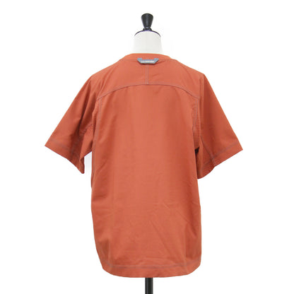 ストレッチ リップ プルオーバー / UV stretch rip pullover ブラウス クルーネック 半袖 ラグラン メッシュ