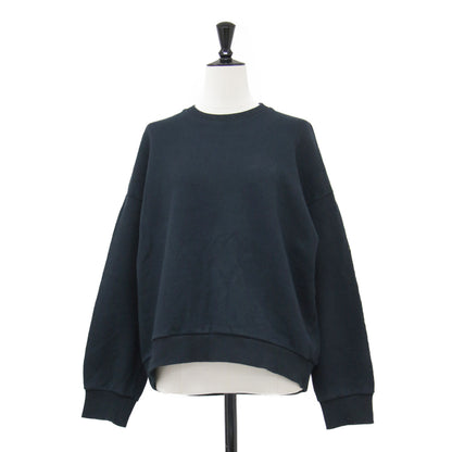 ワイド スウェット プルオーバー / wide sweat PO トレーナー クルーネック 長袖 ドロップショルダー ブランドタグ コットン ウォッシャブル