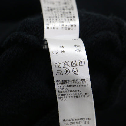 ワイド スウェット プルオーバー / wide sweat PO トレーナー クルーネック 長袖 ドロップショルダー ブランドタグ コットン ウォッシャブル