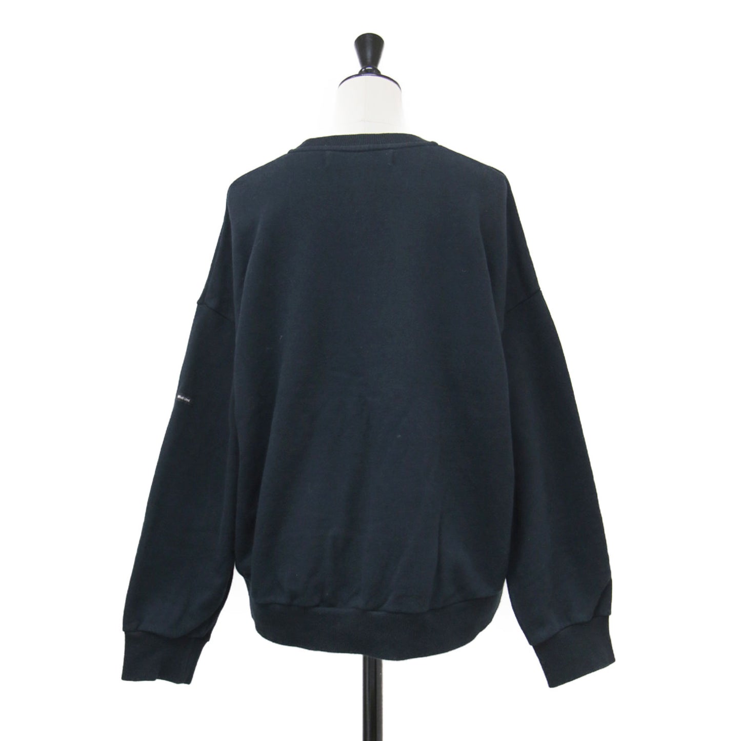 ワイド スウェット プルオーバー / wide sweat PO トレーナー クルーネック 長袖 ドロップショルダー ブランドタグ コットン ウォッシャブル