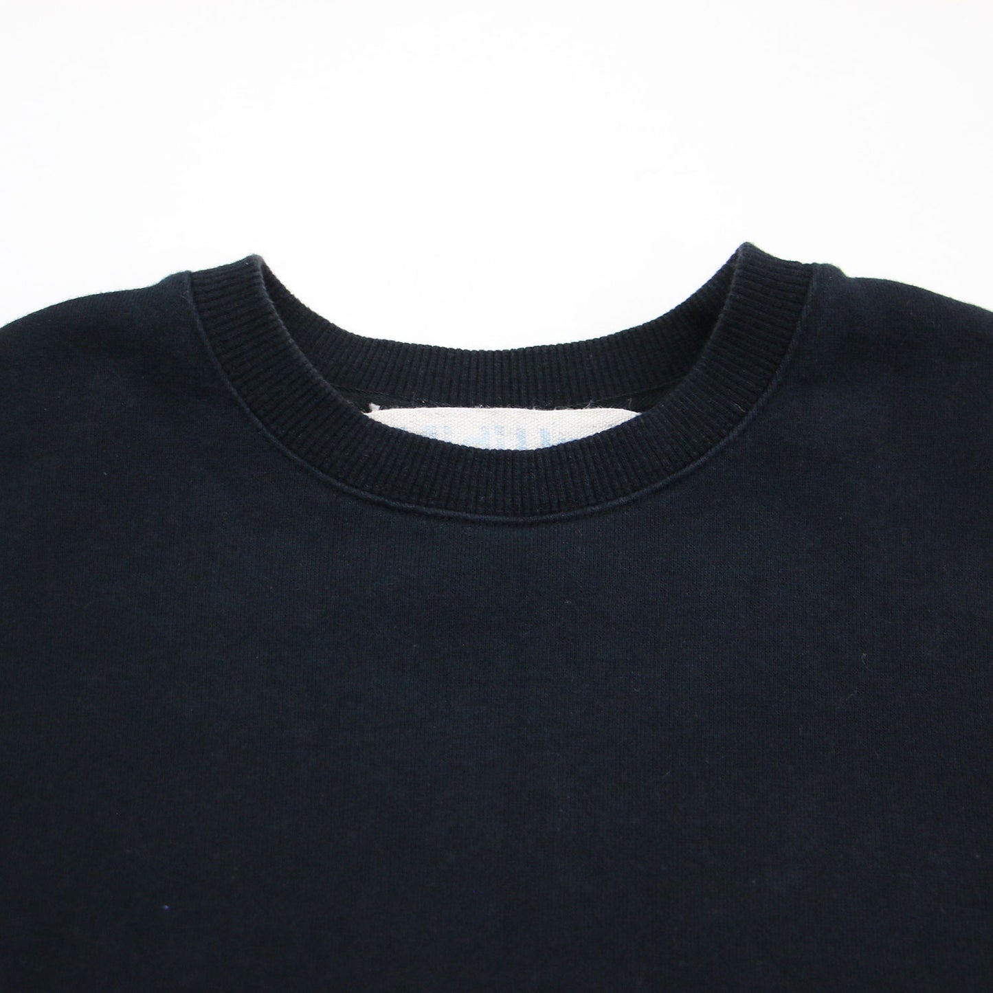 ワイド スウェット プルオーバー / wide sweat PO トレーナー クルーネック 長袖 ドロップショルダー ブランドタグ コットン ウォッシャブル