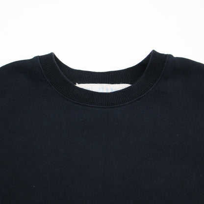 ワイド スウェット プルオーバー / wide sweat PO トレーナー クルーネック 長袖 ドロップショルダー ブランドタグ コットン ウォッシャブル