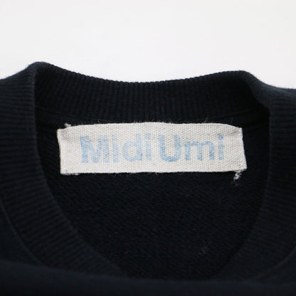 ワイド スウェット プルオーバー / wide sweat PO トレーナー クルーネック 長袖 ドロップショルダー ブランドタグ コットン ウォッシャブル