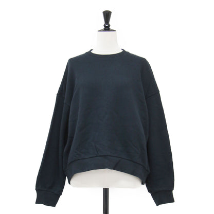 ワイド スウェット プルオーバー / wide sweat PO トレーナー クルーネック 長袖 ドロップショルダー ブランドタグ コットン ウォッシャブル
