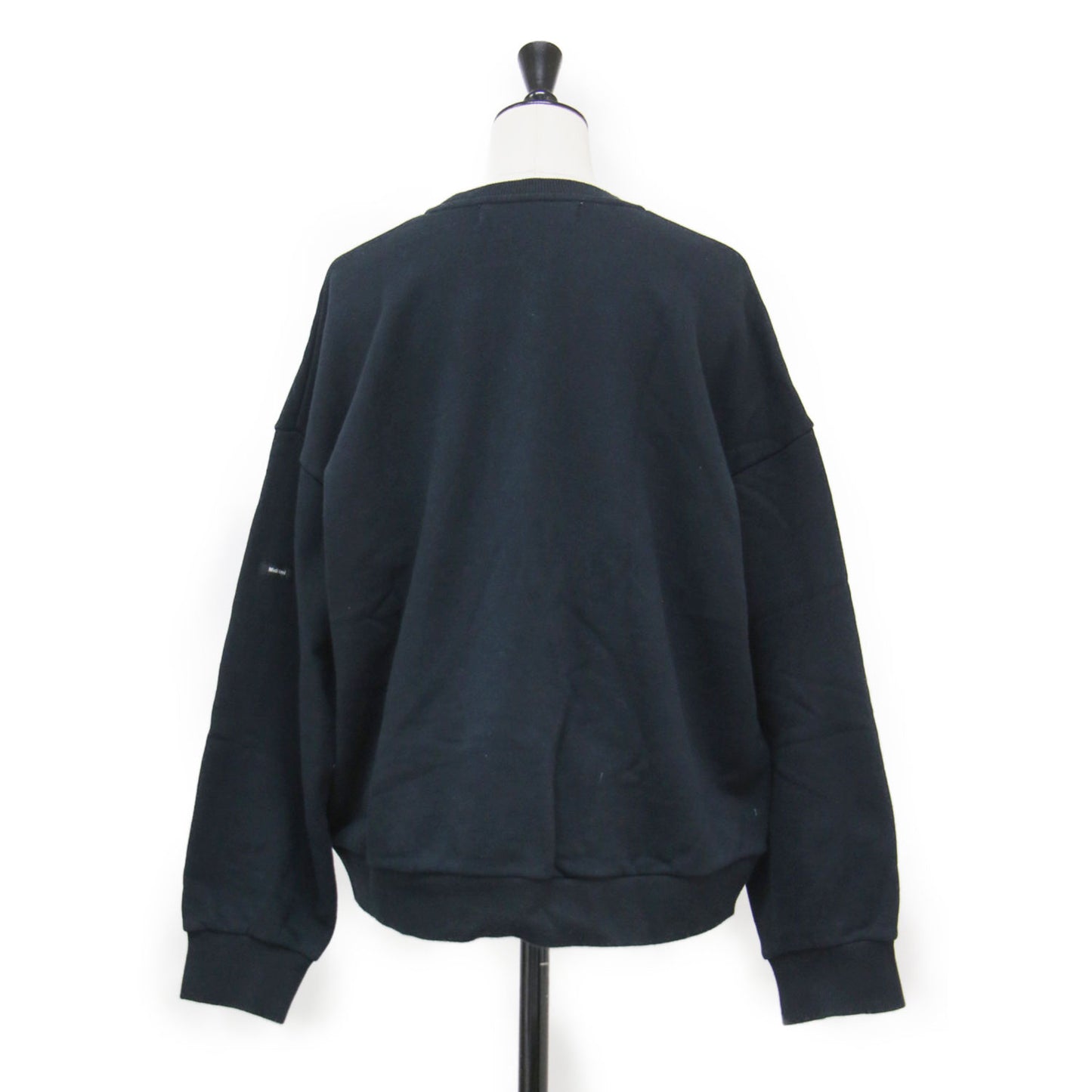 ワイド スウェット プルオーバー / wide sweat PO トレーナー クルーネック 長袖 ドロップショルダー ブランドタグ コットン ウォッシャブル