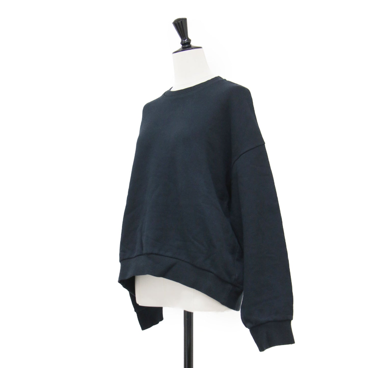 ワイド スウェット プルオーバー / wide sweat PO トレーナー クルーネック 長袖 ドロップショルダー ブランドタグ コットン ウォッシャブル