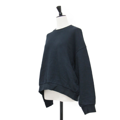 ワイド スウェット プルオーバー / wide sweat PO トレーナー クルーネック 長袖 ドロップショルダー ブランドタグ コットン ウォッシャブル
