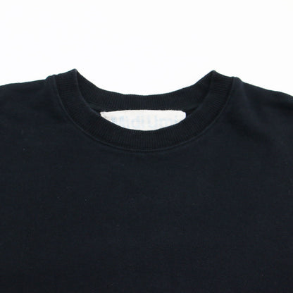 ワイド スウェット プルオーバー / wide sweat PO トレーナー クルーネック 長袖 ドロップショルダー ブランドタグ コットン ウォッシャブル