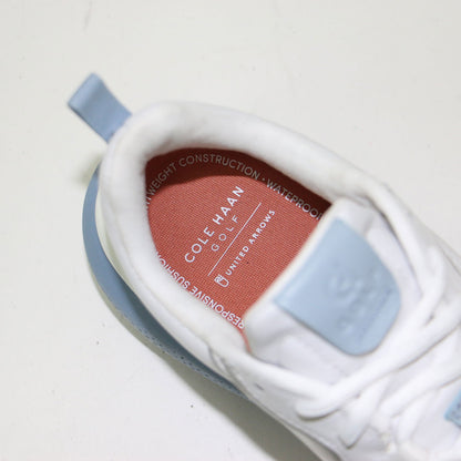 × UNITED ARROWS 25春夏 ゼログランド フェアウェイ II ゴルフ スニーカー / ZEROGRAND FAIRWAY II GOLF レースアップ フラット 牛革 ゴルフシューズ