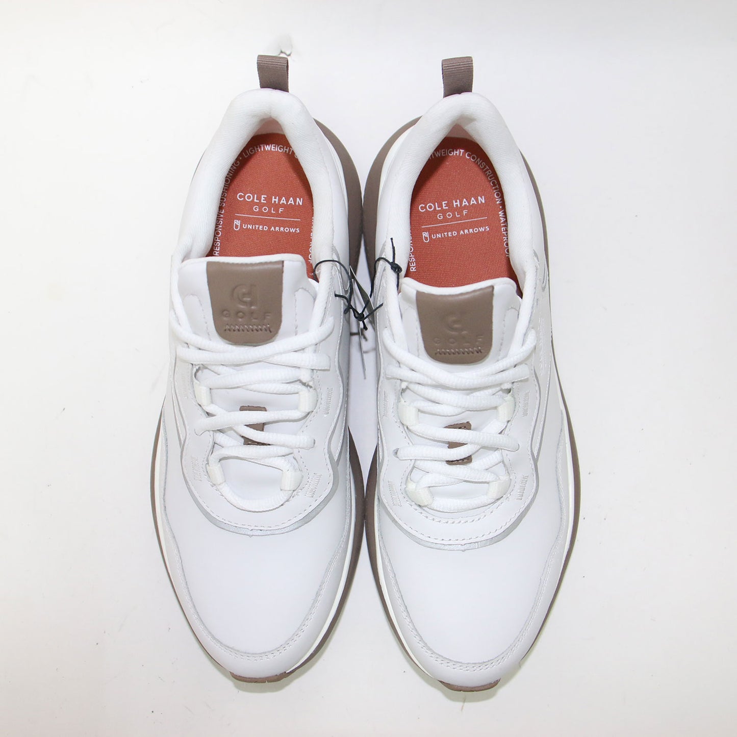 × UNITED ARROWS 25春夏 ゼログランド フェアウェイ II ゴルフ スニーカー / ZEROGRAND FAIRWAY II GOLF レースアップ フラット 牛革 ゴルフシューズ
