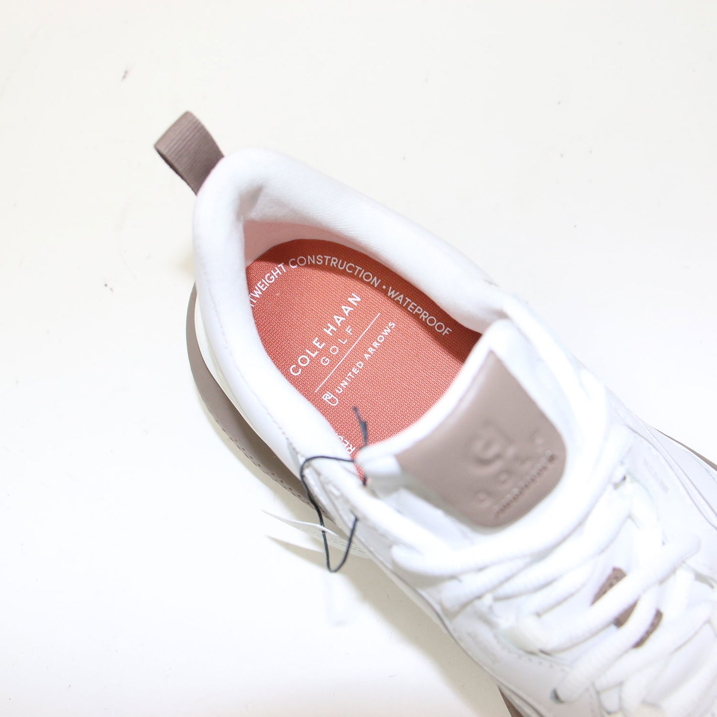 × UNITED ARROWS 25春夏 ゼログランド フェアウェイ II ゴルフ スニーカー / ZEROGRAND FAIRWAY II GOLF レースアップ フラット 牛革 ゴルフシューズ