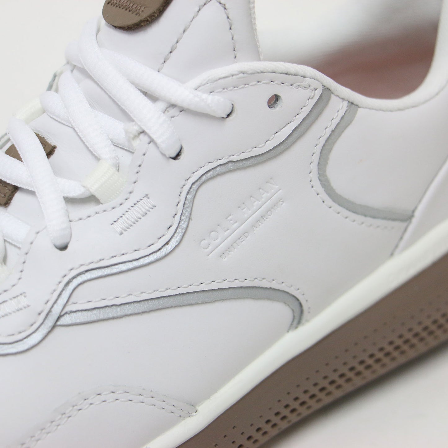 × UNITED ARROWS 25春夏 ゼログランド フェアウェイ II ゴルフ スニーカー / ZEROGRAND FAIRWAY II GOLF レースアップ フラット 牛革 ゴルフシューズ