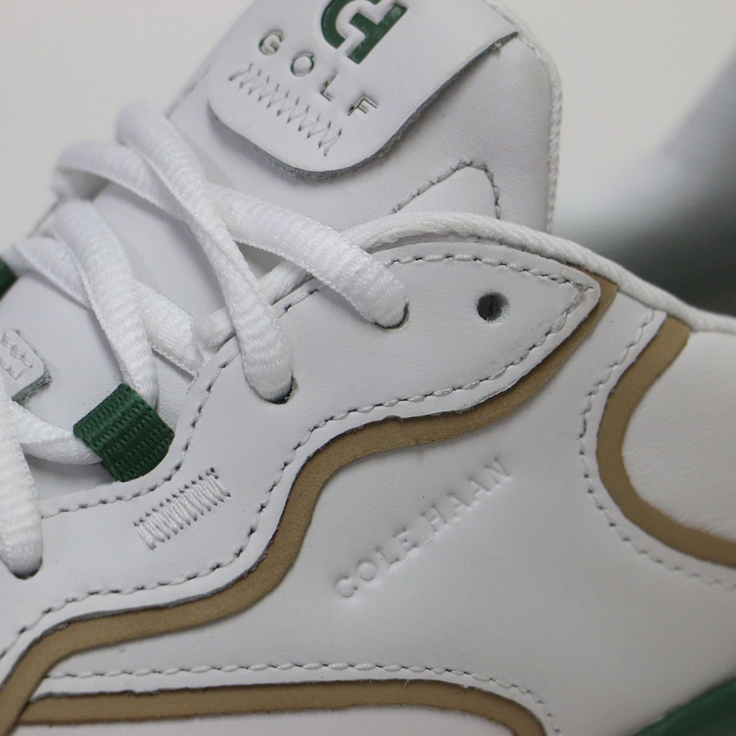 25春夏 ゼログランド フェアウェイ II ゴルフ スニーカー / ZEROGRAND FAIRWAY II GOLF レースアップ フラット 牛革 ゴルフシューズ
