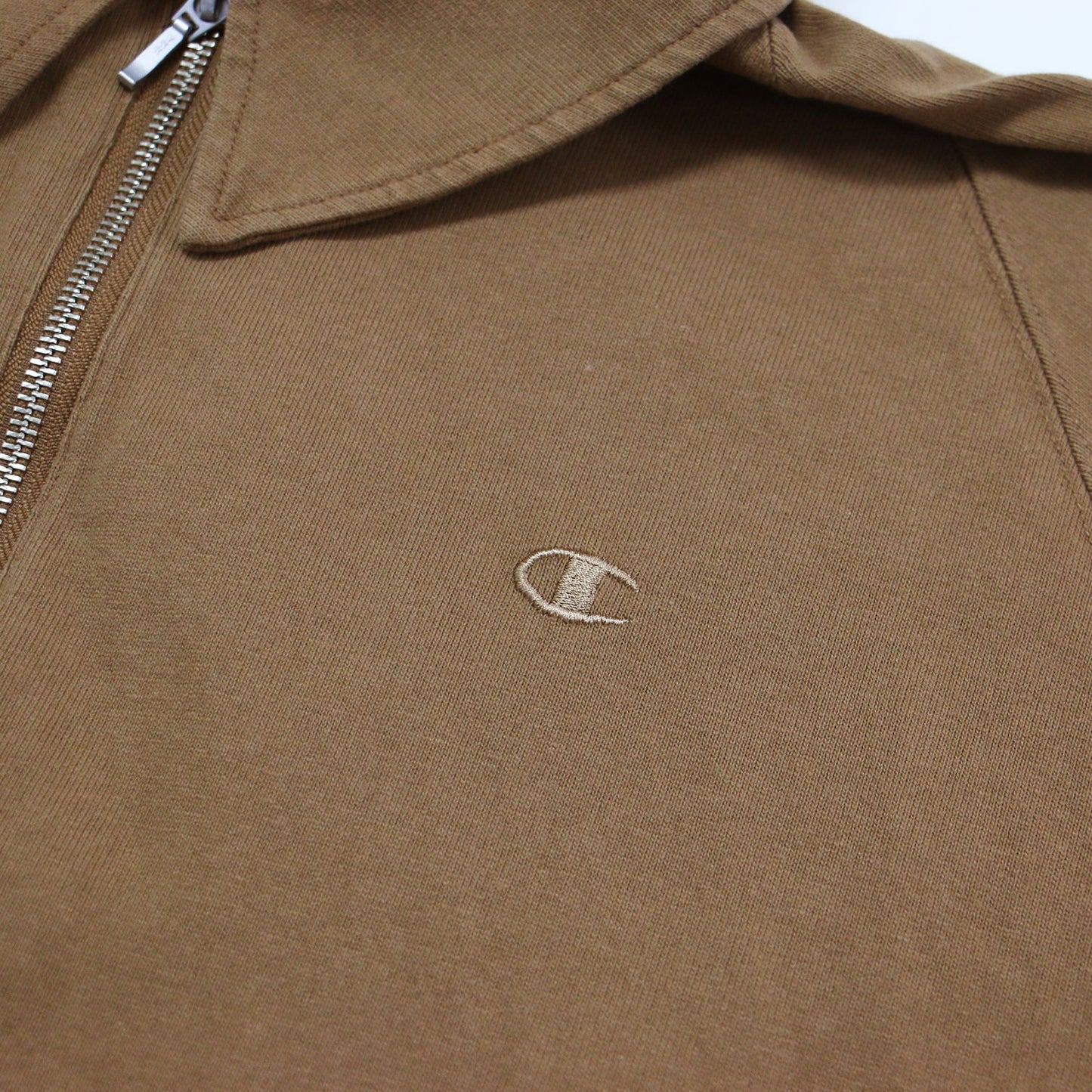 × FRAMeWORK 別注 26春夏 ハーフジップ ワイドTシャツ / JERSEY HALF ZIP TEE プルオーバー 5分袖 ラグラン ロゴ 刺繍 コットン