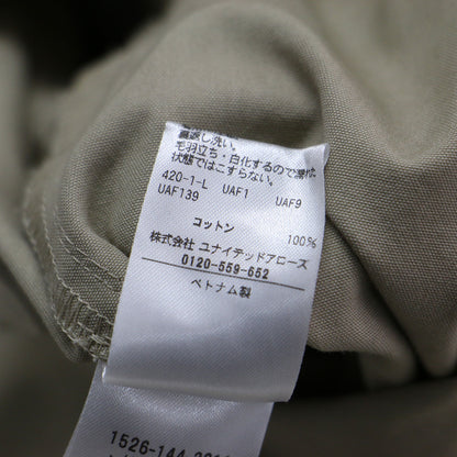 24春夏 ハーフスリーブ オールインワン / サロペット フルレングス クルーネック バックファスナー セミワイド コットン ウォッシャブル