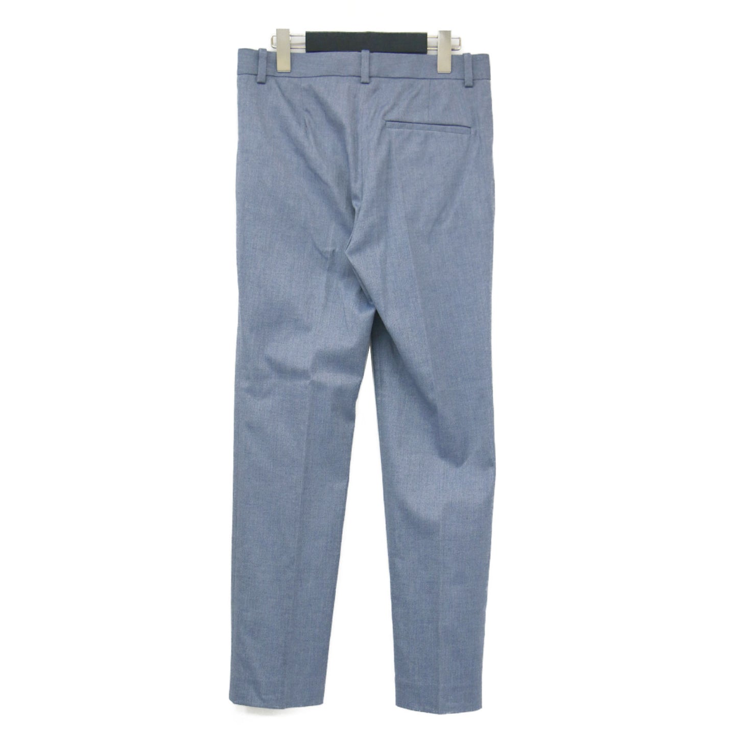 22春夏 デニム風 ストレッチ テーパードパンツ / Stretch Canvas Tailored Trouser J スラックス センタープレス