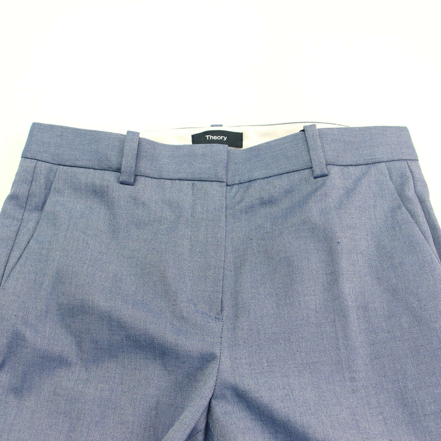 22春夏 デニム風 ストレッチ テーパードパンツ / Stretch Canvas Tailored Trouser J スラックス センタープレス