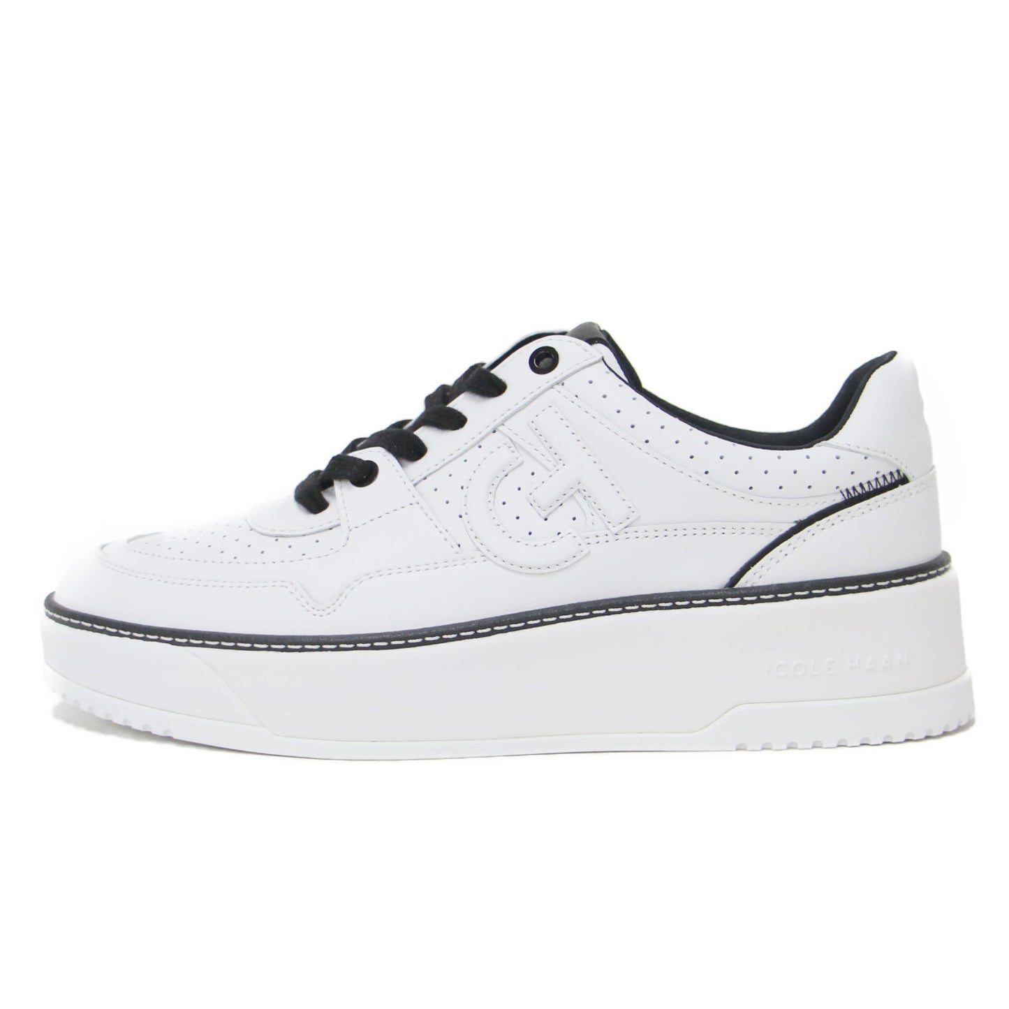25春夏 グランドプロ マックスフィールド スニーカー / GP.MAXFIELD.SNKR ローカット レースアップ ロゴ 牛革