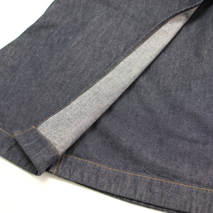 25春夏 デニムラップワンピース / MOD DENIM SL ALINE WRAP DR ドレス Aライン Vネック ノースリーブ ベルト コットン ウォッシャブル