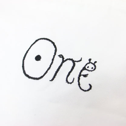 One 三越伊勢丹限定トートバッグ / ハンドバッグ 手提げ プリント イラスト 刺繍 ロゴ