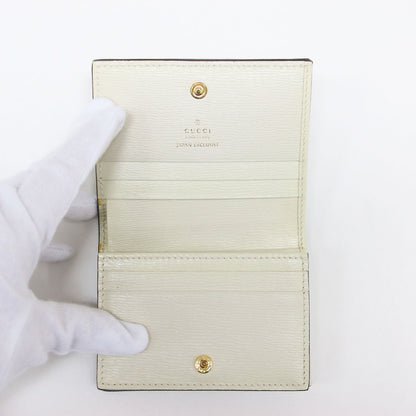× ヒグチユウコ オフィディア ミニウォレット / 短財布 フラップ GG金具 総柄 レザー
