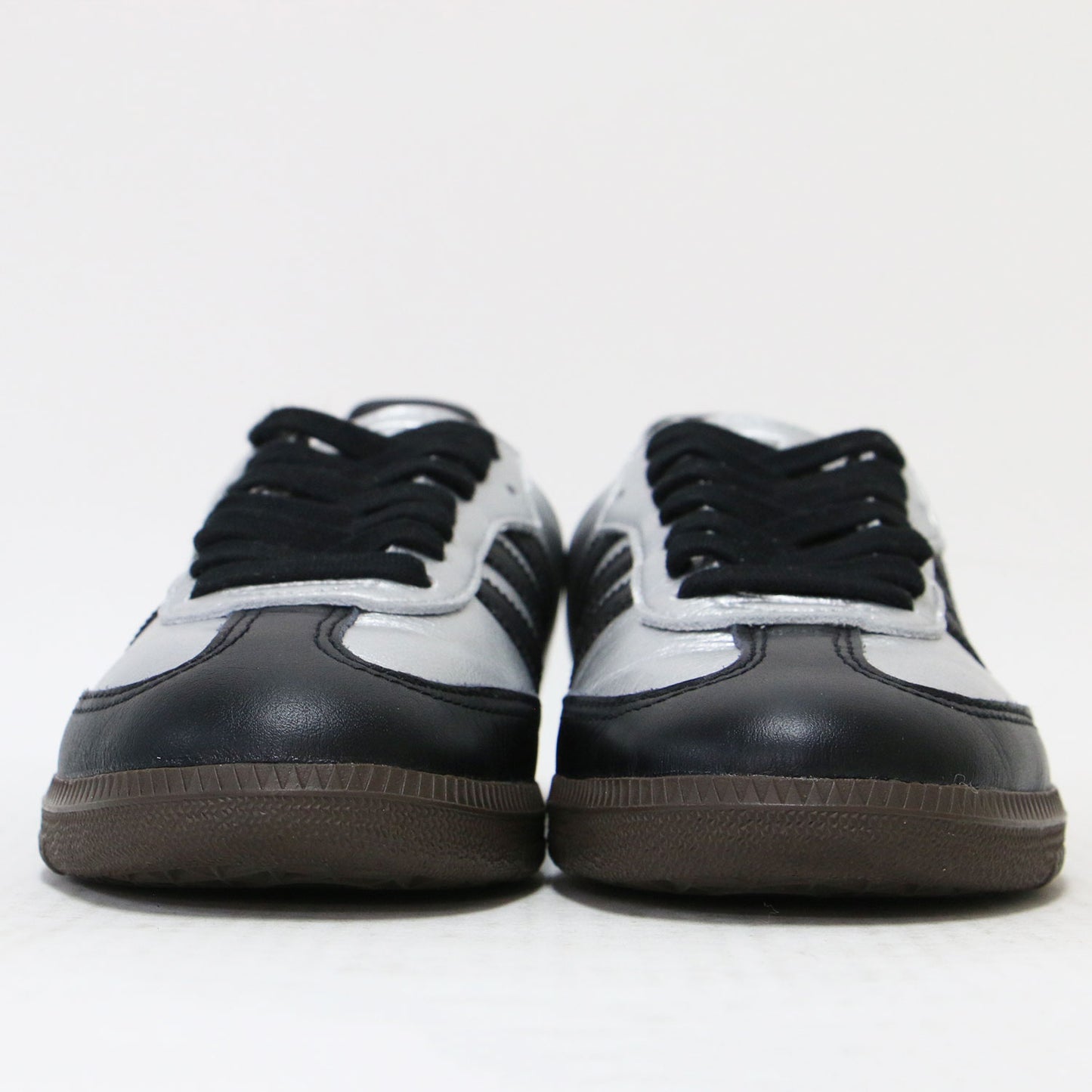 25秋冬 Samba OG Shoes / サンバ レースアップ メタリック ラウンドトゥ スニーカー
