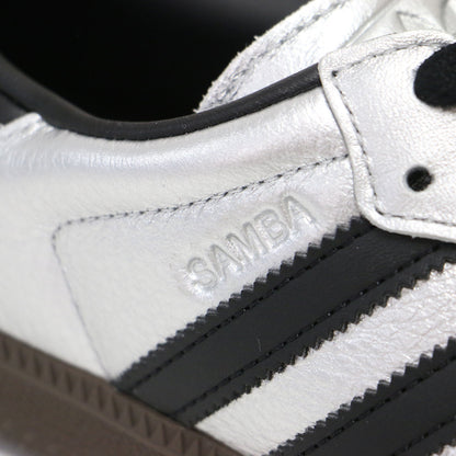 25秋冬 Samba OG Shoes / サンバ レースアップ メタリック ラウンドトゥ スニーカー