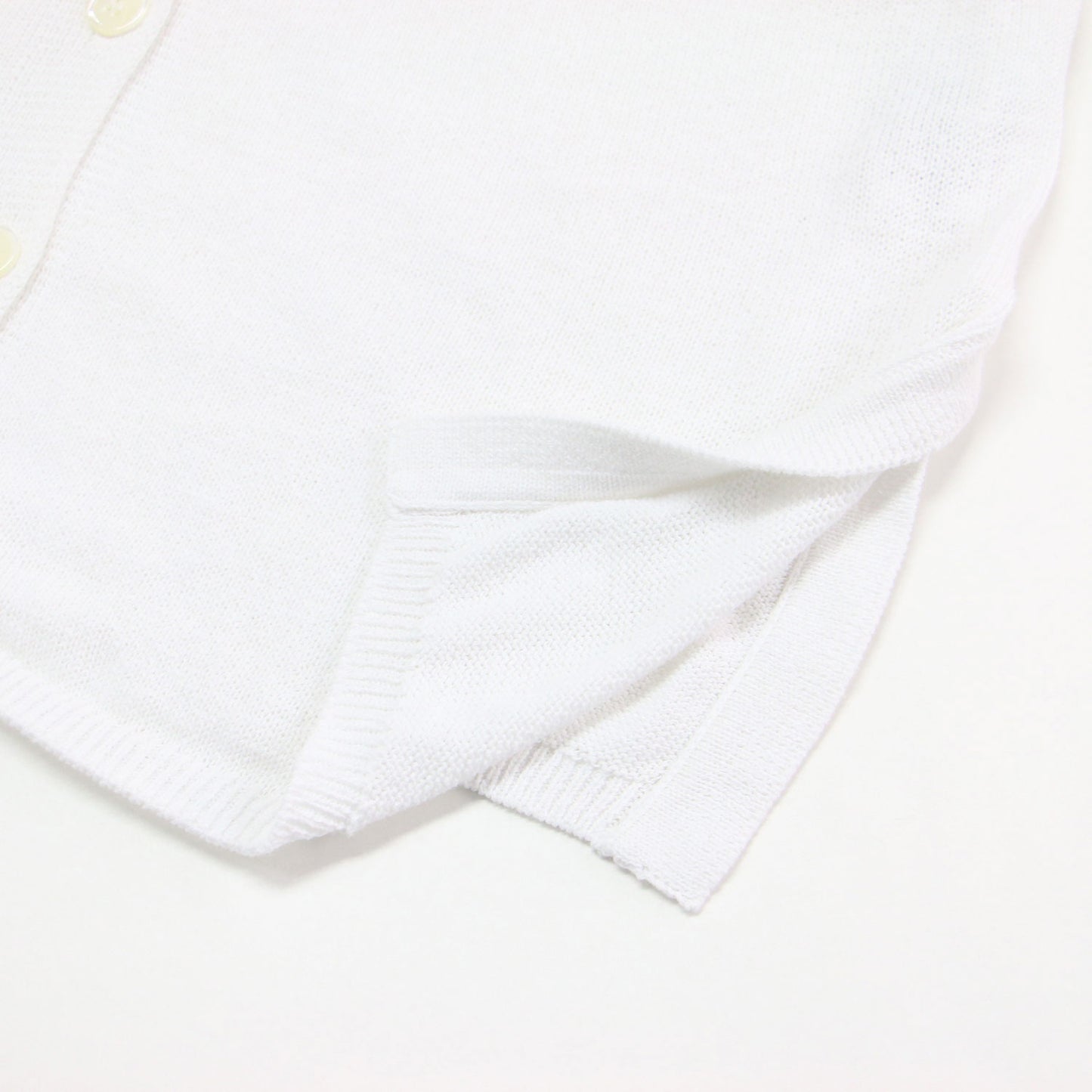 24春夏 コットン ナイロン テープヤーン カーディガン / ニット 長袖 Vネック