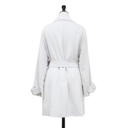 25春夏 ミドル トレンチコート / Luve Wreni Coat ジャケット 長袖 ボタンレス スリット