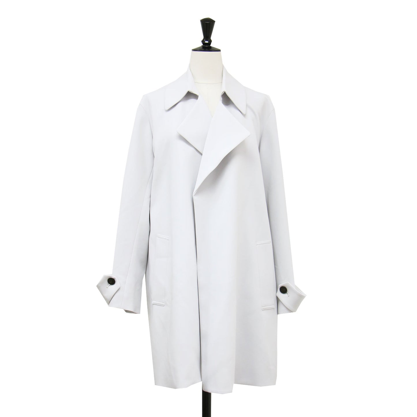 25春夏 ミドル トレンチコート / Luve Wreni Coat ジャケット 長袖 ボタンレス スリット