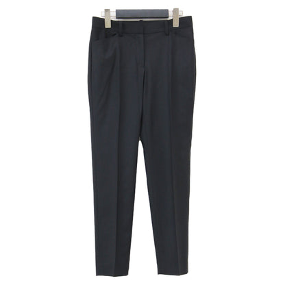 24秋冬 クロップドパンツ / EXECUTIVE HASIE テーパード センタープレス スラックス ストレッチ ウール