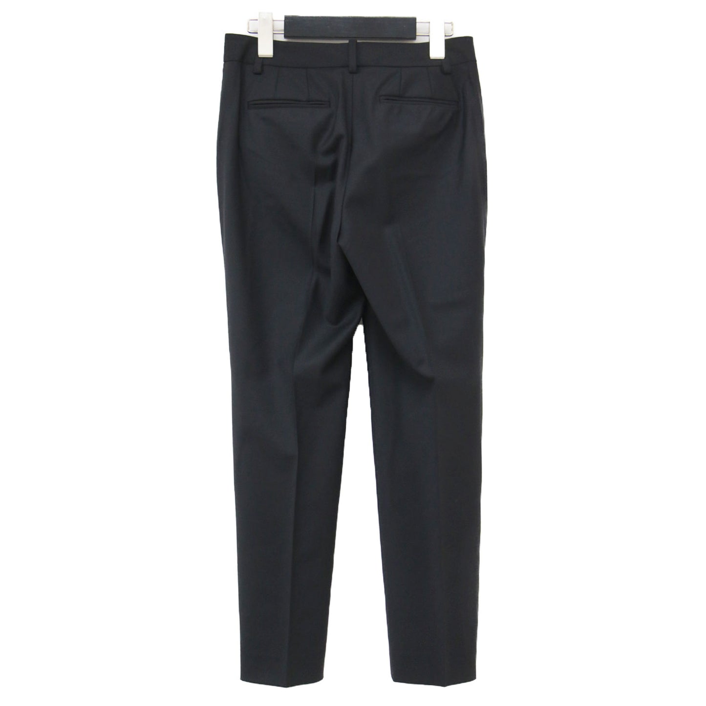 24秋冬 クロップドパンツ / EXECUTIVE HASIE テーパード センタープレス スラックス ストレッチ ウール