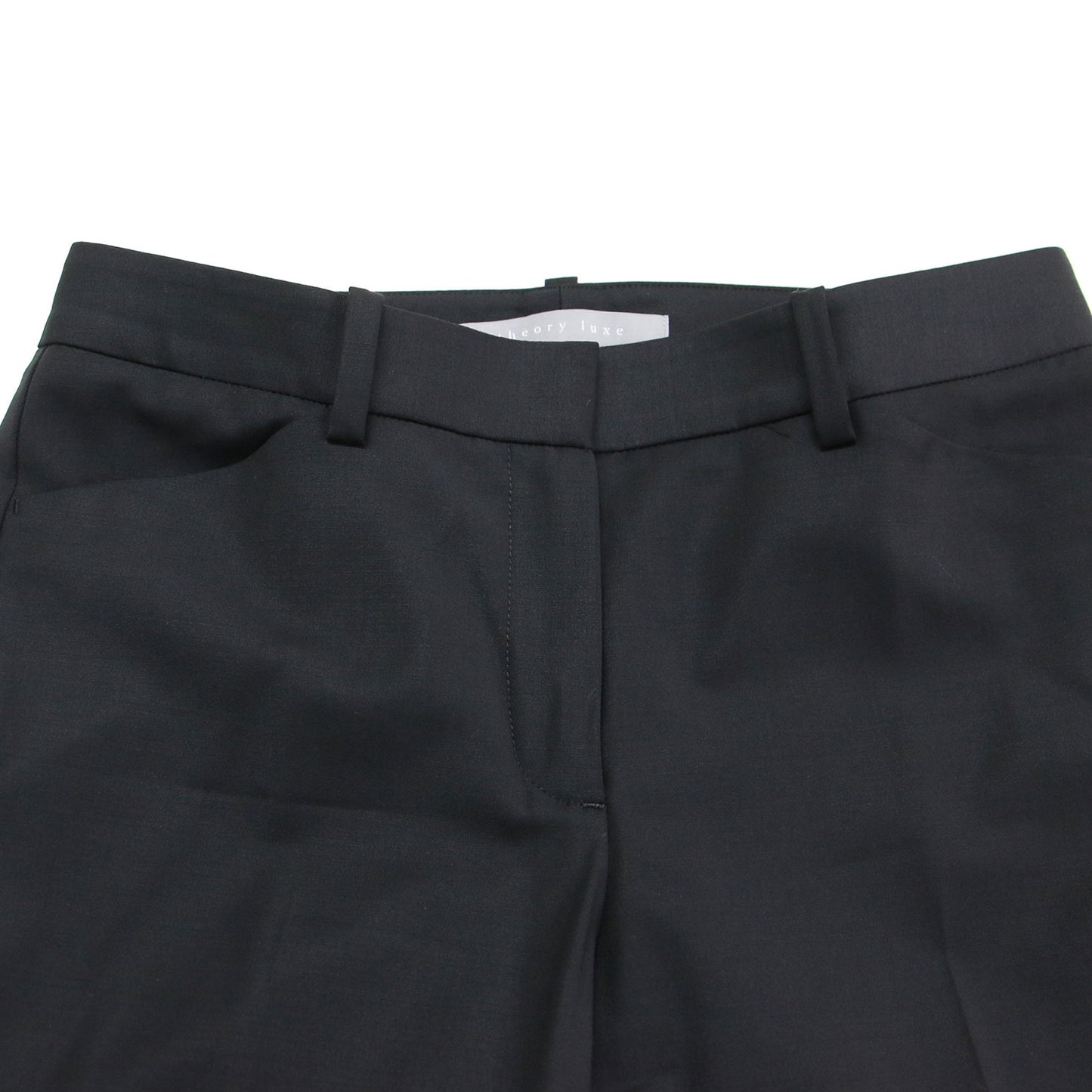24秋冬 クロップドパンツ / EXECUTIVE HASIE テーパード センタープレス スラックス ストレッチ ウール