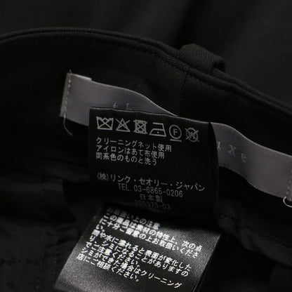 24秋冬 クロップドパンツ / EXECUTIVE HASIE テーパード センタープレス スラックス ストレッチ ウール