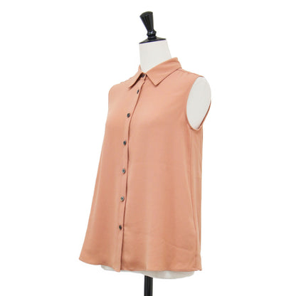25春夏 Aライン ノースリーブ ブラウス / Flow Zatie Blouse プルオーバーフレア スリーブレス ヨーク タック ストレッチ ウォッシャブル