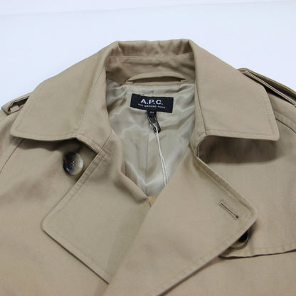 トレンチコート / TRENCHVENDEEJPS ミドル丈 長袖 ベルト付き ダブルブレスト コットン
