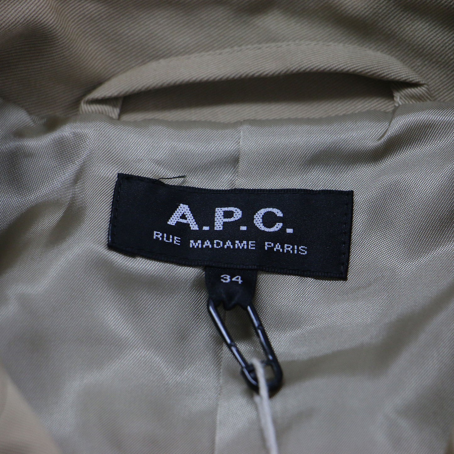トレンチコート / TRENCHVENDEEJPS ミドル丈 長袖 ベルト付き ダブルブレスト コットン