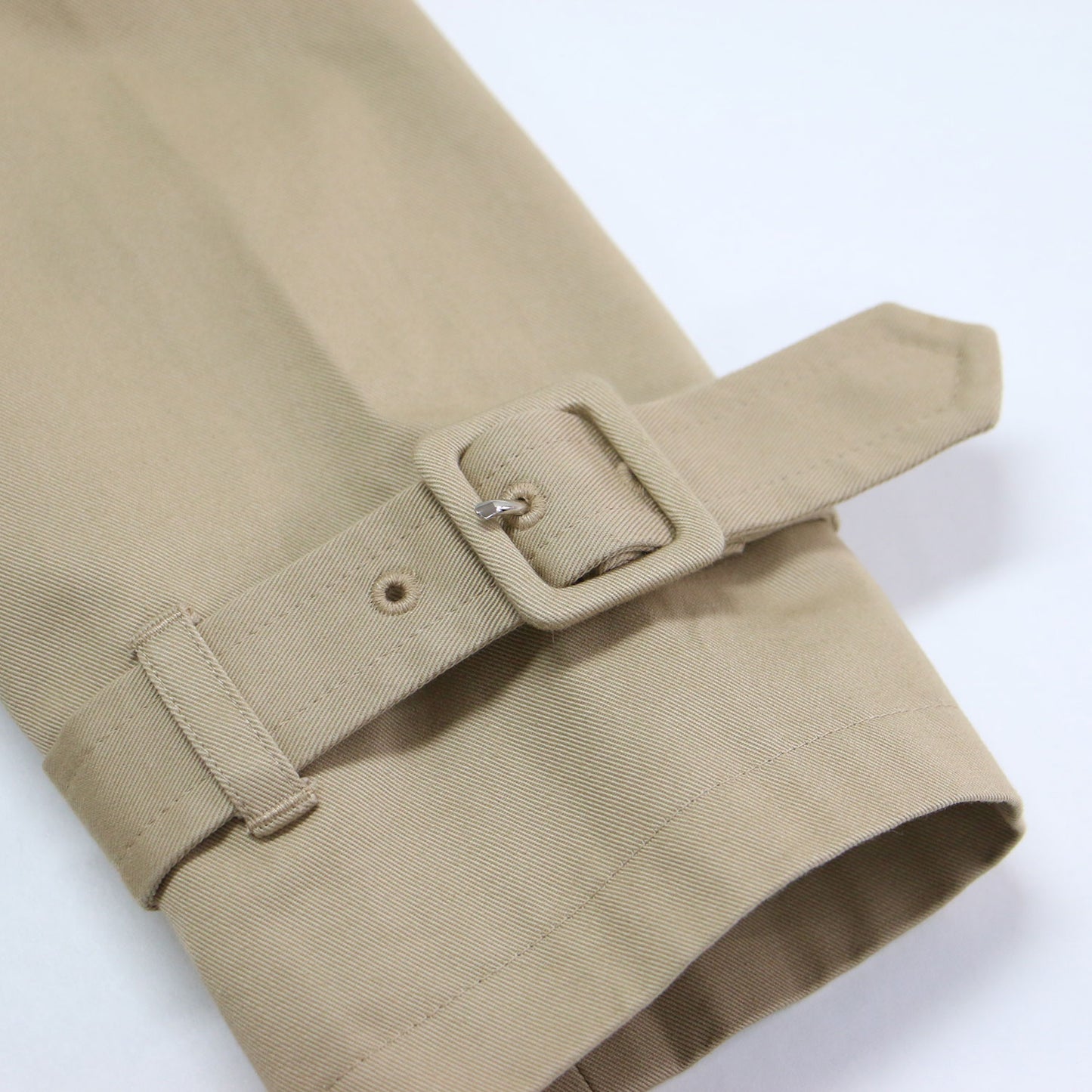 トレンチコート / TRENCHVENDEEJPS ミドル丈 長袖 ベルト付き ダブルブレスト コットン