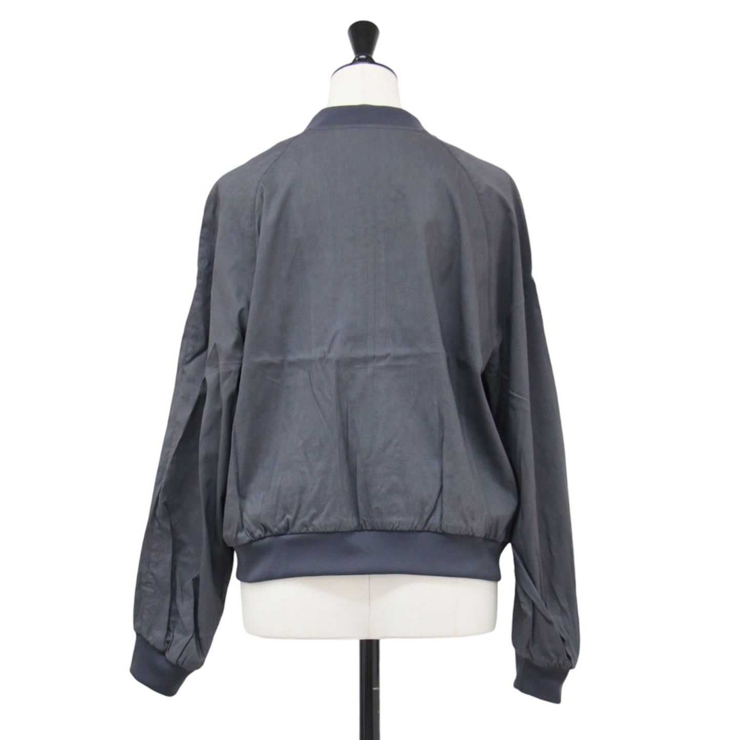 23春夏 リネン混 ジップアップ ブルゾン / Crisp Linen Dipti ジャケット ラグランスリーブ