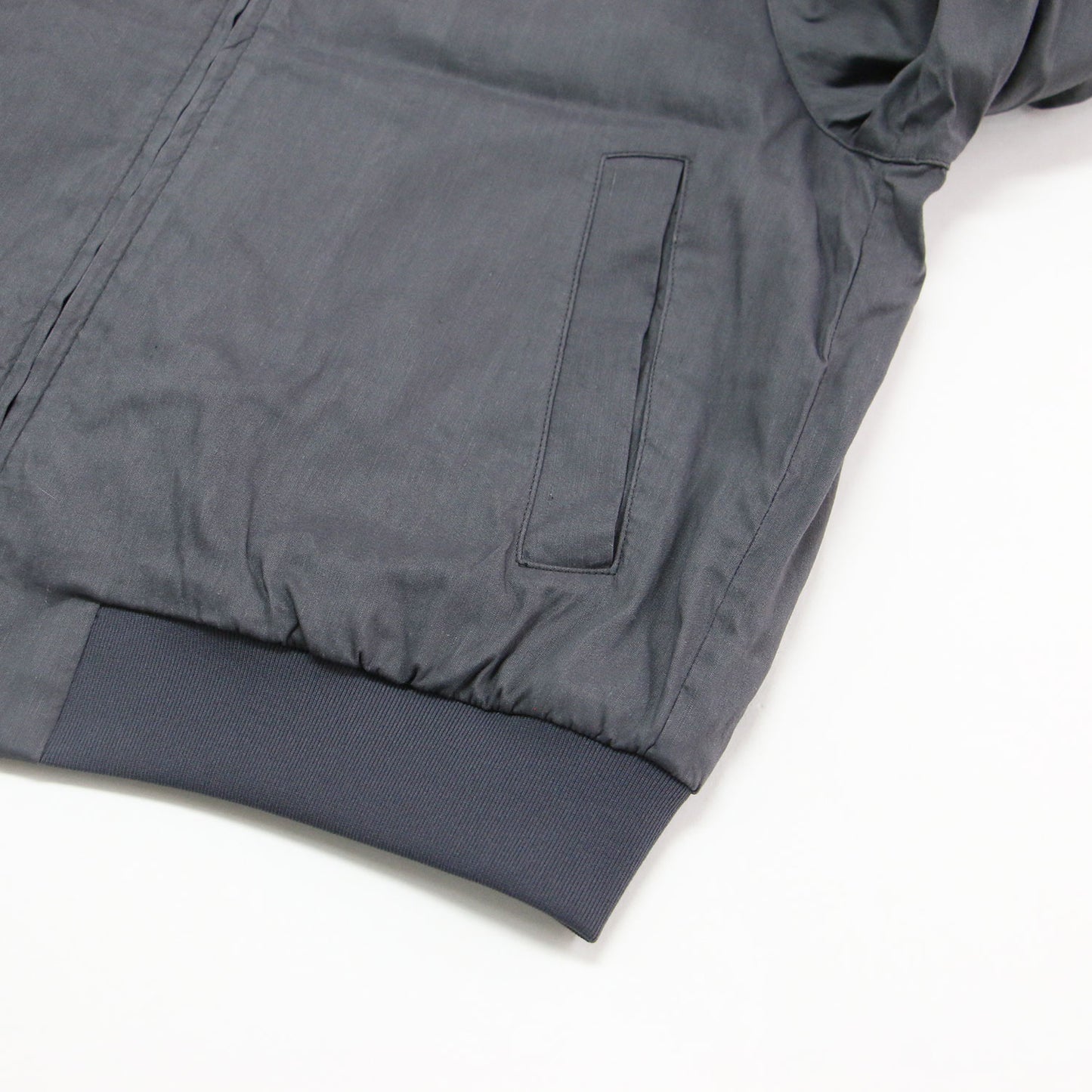 23春夏 リネン混 ジップアップ ブルゾン / Crisp Linen Dipti ジャケット ラグランスリーブ