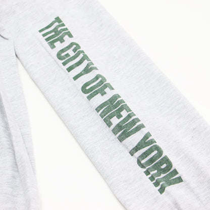 25春夏 NYC ロングスリーブ Tシャツ / カットソー 長袖 クルーネック ロゴ プリント