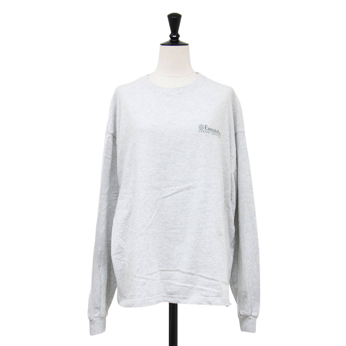 × BEAUTY&YOUTH 別注 23秋冬 プリント ロングスリーブ Tシャツ / カットソー 長袖 クルーネック ロゴ コットン
