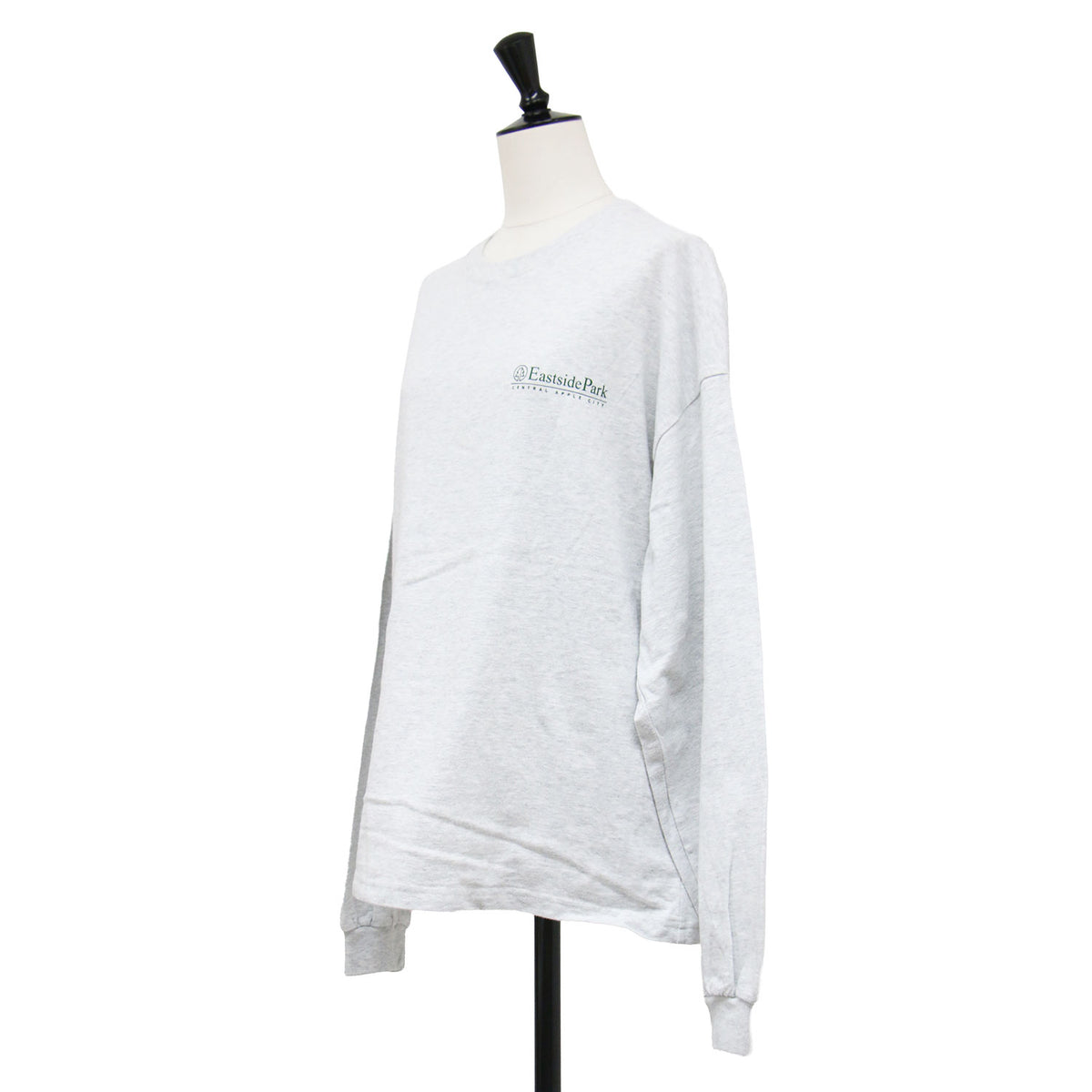 × BEAUTY&YOUTH 別注 23秋冬 プリント ロングスリーブ Tシャツ / カットソー 長袖 クルーネック ロゴ コットン