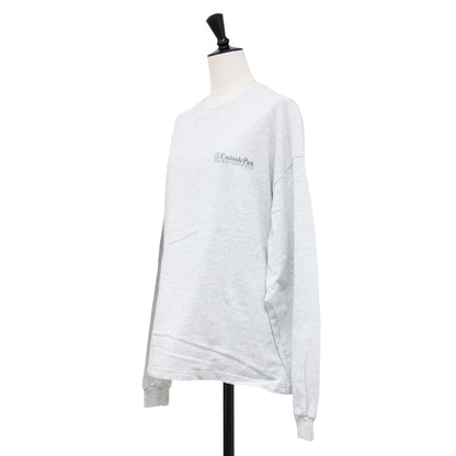 × BEAUTY&YOUTH 別注 23秋冬 プリント ロングスリーブ Tシャツ / カットソー 長袖 クルーネック ロゴ コットン