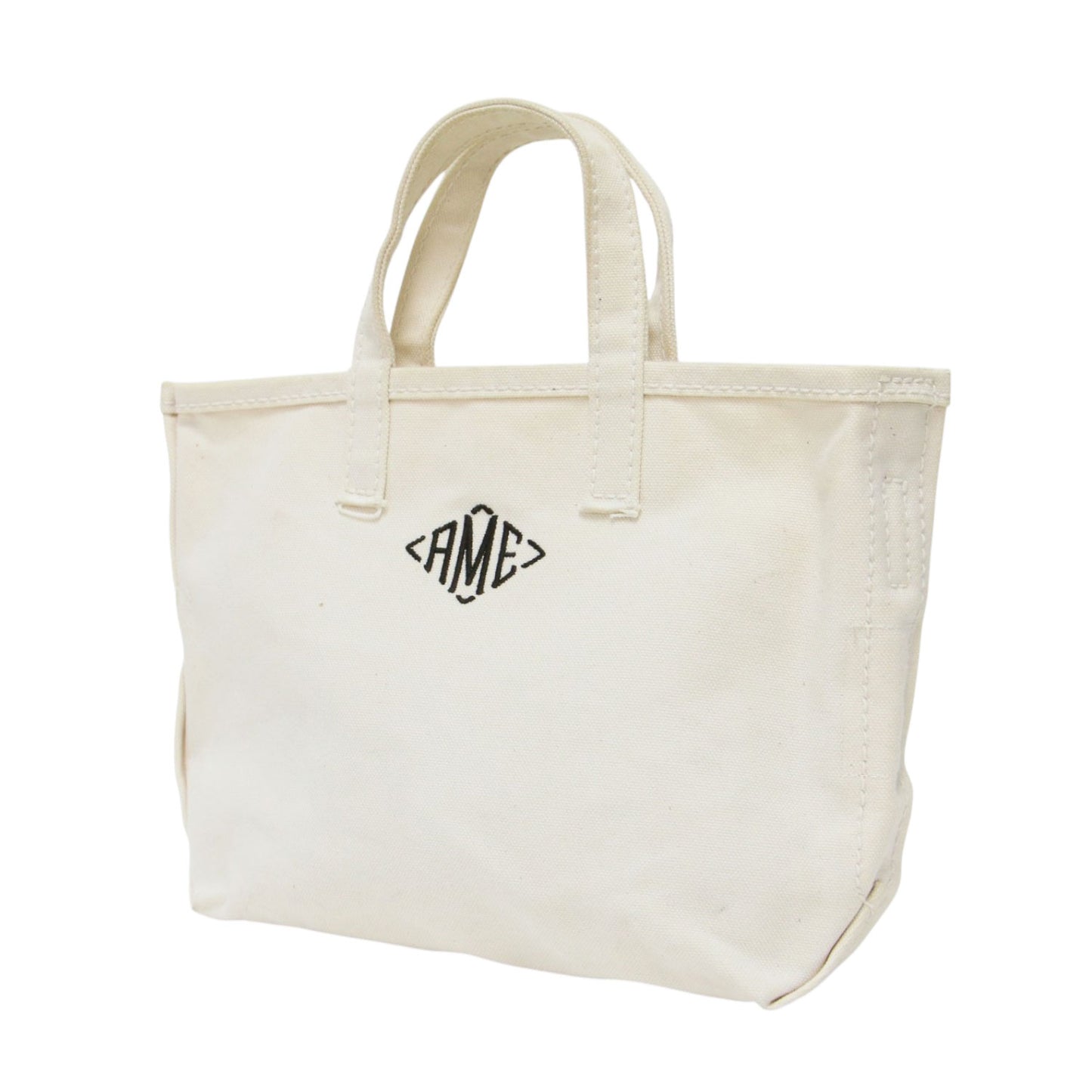 × TENBEA × L'Appartement 別注 AME Tote Bag Mini / トートバッグ ハンドバッグ ロゴ刺繍 キャンバス